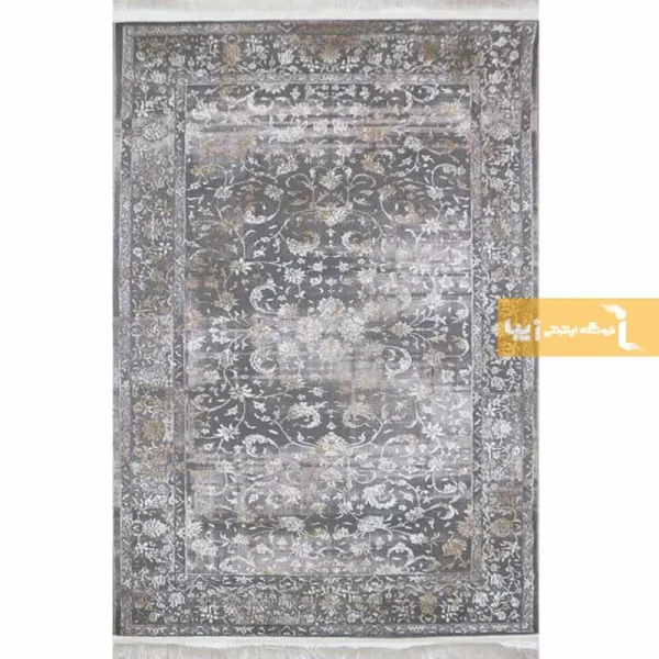 فرش طوسی طرح پامچال6