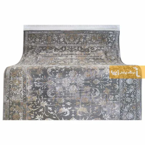 فرش طوسی طرح پامچال10