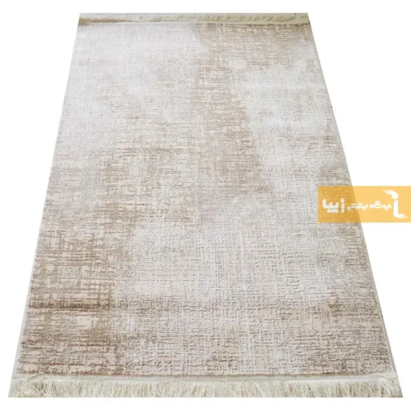 فرش کرم طرح هاله2