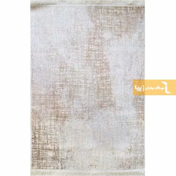 فرش کرم طرح هاله11