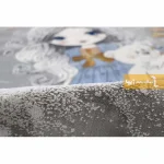 فرش کودک طوسی طرح فرناز2