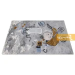 فرش کودک طوسی طرح نی نی10