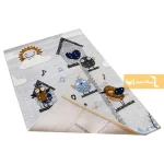 فرش کودک طوسی طرح پرنده4