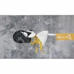 فرش کودک طوسی طرح پری مهربان3