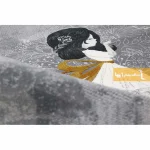 فرش کودک طوسی طرح پری مهربان10