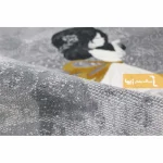 فرش کودک طوسی طرح پری مهربان7