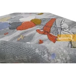 فرش کودک طوسی طرح پرواز6