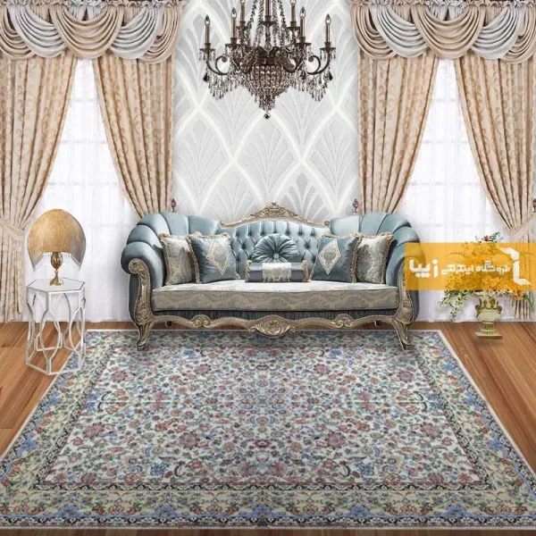 روفرشی کرم طرح افشان1