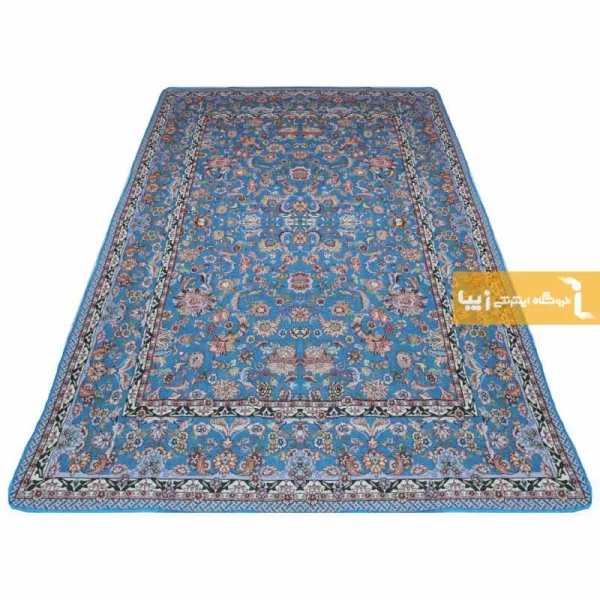 روفرشی فیروزه ای طرح افشان8