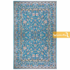 روفرشی فیروزه ای طرح افشان5