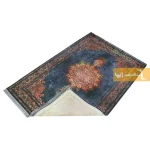 فرش سرمه ای طرح آزوریت13