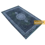 فرش آبی طرح برلیان11
