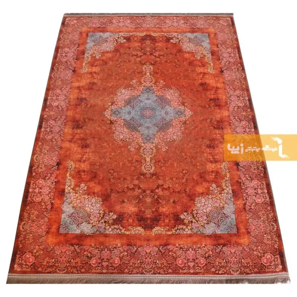 فرش قرمز طرح کارنلین5