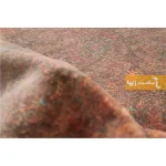 فرش گرد قهوه ای طرح آراگونیت3