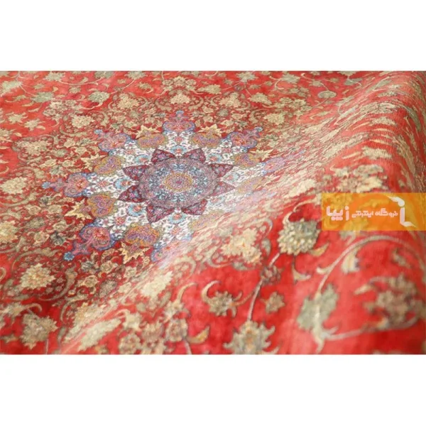 فرش گرد طرح مرجان6