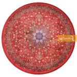 فرش گرد طرح مرجان3