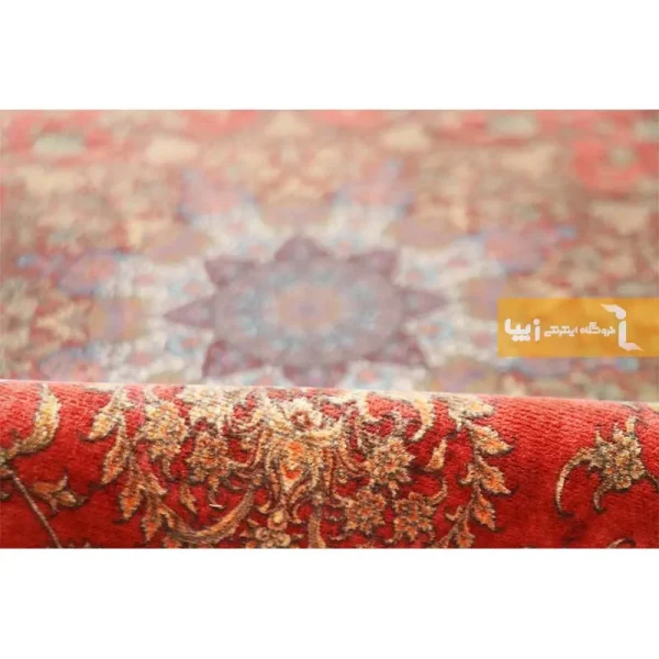 فرش گرد طرح مرجان2